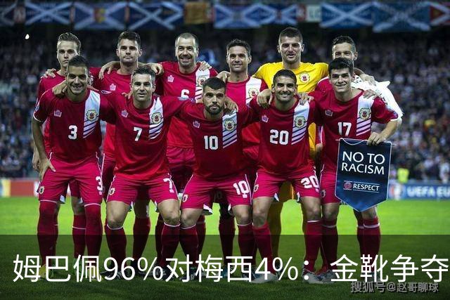 姆巴佩96%对梅西4%：金靴争夺早就不只是拼进球了这两天网上有个说法挺扎心：梅西拿本届世界杯金靴的概率，只有4%
